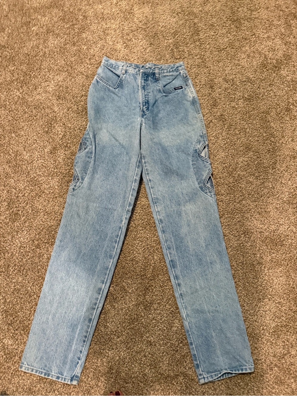 Rockies Light Blue Straight Leg Jeans